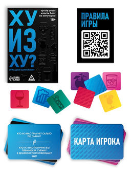 Настольная игра для компании «Кто из нас?», 18+