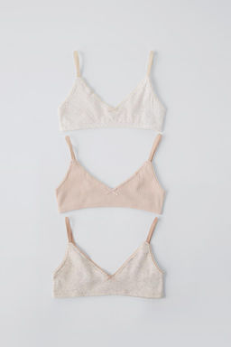 9-14 YEARS/ PACK OF THREE PRINTED TOPS - Zara фото 4