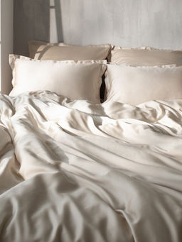 Пододеяльник 1.5-спальный SL Home, 180220 см, бежевый, тенсель - Sima-land home фото 6