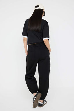 Teen Siyah Dikis Detayl? Jogger Kal?n Ici Polarl? Orme Esofman Alt? TWOAW26EA00000