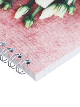 Цена за 5 шт. Блокнот А5, 60 листов в клетку, на гребне, обложка мелованный картон, блок 60г/м2, МИКС - Calligrata фото 2