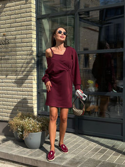 Платье AURA 3281-176-Р винный