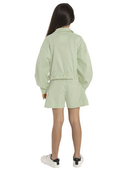 Куртка для девочки О56919 - Карамелли фото 8