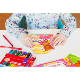 Цена за 2 шт. Раскраска для девочек Принцесса, 16 стр., с наклейками