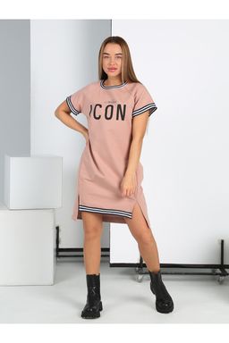 Туника женская ДО-91.04 ICON бежевый - Хороший трикотаж фото 9