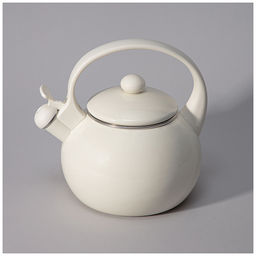 ЧАЙНИК AGNESS ЭМАЛИРОВАННЫЙ СО СВИСТКОМ СЕРИЯ CHARM, 2,2Л