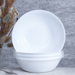 Набор суповых тарелок 4 штуки 560 мл 165 мм Глэйд / YGW-65 (white) /уп 12/ - Галеонтрейд фото 2