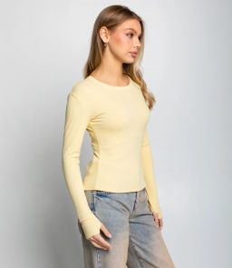 Лонгслив #КТ6889 (1), песочный - Dommod фото 2