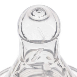 Цена за 2 шт. Соска на бутылочку M&B, антиколиковая, классическое горло, от 3 мес., средний поток, №1, 2 шт.