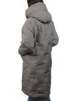 305 DARK GRAY Пальто зимнее стеганое женское (200 гр. холлофайбер) - Fashion фото 8