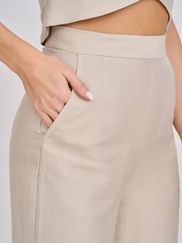 Брюки 222.110072/молочный - Seven senses фото 8