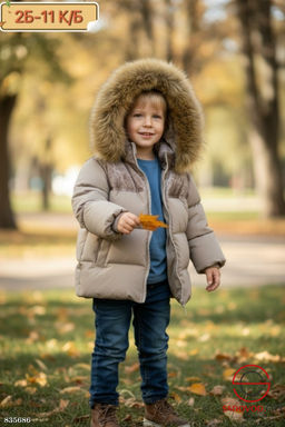 Куртка, холлофайбер для мальчика