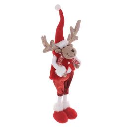 Игрушка набивная "Олень", L18 W12 H53 см, 2в.