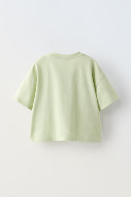 RAISED SLOGAN T-SHIRT - Zara фото 2