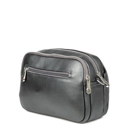 TH1102 gun grey, Женская кожаная сумка, Barcelo Biagi
