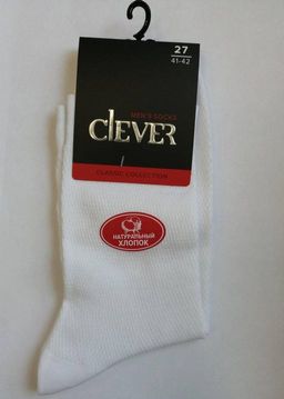 (CLE) К112 носки мужские сетка - Clever wear фото 2