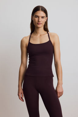 Top de deporte SoftMove con sujetador integrado - H&m фото 10