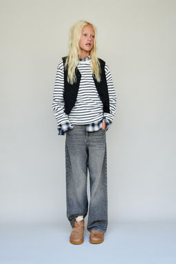 SHINY PINSTRIPE WAISTCOAT - Zara фото 5