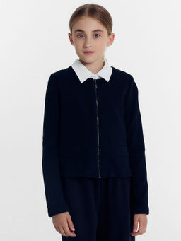 Жакет для девочек в синем цвете - Mark formelle фото 3