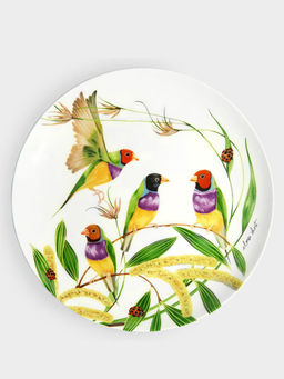 Тарелка десертная, 20 см, фарфор F, белая, Зяблик, Lyric - Maxwell & Williams фото 4