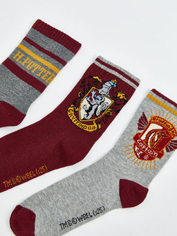 Harry Potter Desenli Erkek ?ocuk Soket ?orap 5li