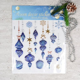 Наклейка новогодняя 38х30 Новый год / 610-286 /уп 12/420/ - Галеонтрейд фото 4