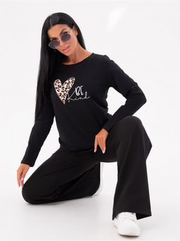 Лонгслив ВЕ женский черный - София фото 10