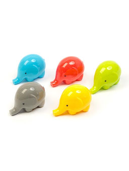 Цена за 36 шт. Точилка для карандашей Calligrata «Слоник», с контейнером, МИКС