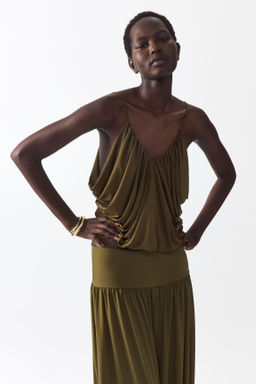 Top drapeado con tirantes espagueti - H&m фото 7