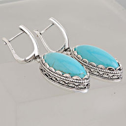 Серьги с английским замком арт. 13 3469 (id 275444) - Rada фото 2