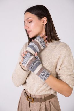 Гловелетты с натуральной шерстью