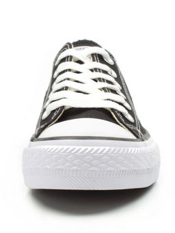 05-B555-4 BLACK Кеды женские - No name фото 6