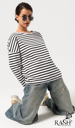 Лонгслив Бретоника Цвет:как на фото - Rash фото 4