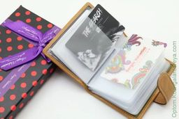 Женская кожаная визитница Sergio Valentini СВ 8041-010  фото 10