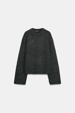KNIT JUMPER WITH RIBBED TRIMS - Zara фото 5