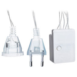 Электрогирлянда-занавес 3*2м, 320 ламп, белый теплый, в пакете