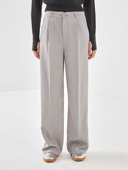 Loose Fit Geni? Pa?a Kad?n Pantolon