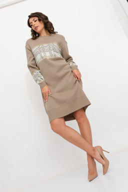 БЕЛАРУСЬ Платье Д 3467/кофе