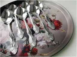 Ложка столовая Упаковка 10шт.  М-3 Тройка СЛ-40/54 г. Павлово /ПЗХМ/  фото 9