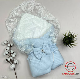 Вязанный конверт на меху, зима-весна - Bruno фото 3