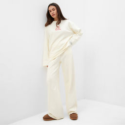 Брюки женские MIST Cozy style, молочные, размер 50