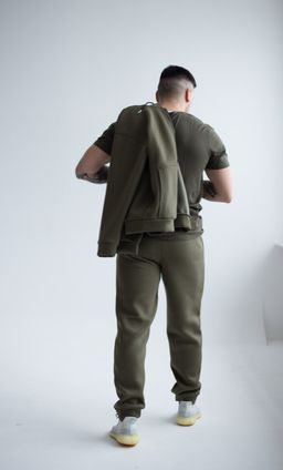 Утепленный костюм мужской футер 3-нитка петля качество пенье - Knitka wear фото 6