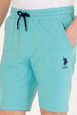 Мужские мятные трикотажные шорты - U.s. polo assn фото 5