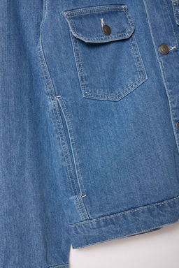 TRENDYOL MAN Mavi Unisex Regular Kot Ceket TMNSS25CE00006 - Trendyolmilla фото 7
