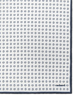 Темно-синий льняной платок - Cacharel фото 4