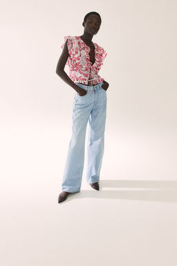 Blusa con volantes - H&m фото 2