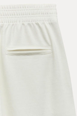 WASHED INTERLOCK TROUSERS - Zara фото 9