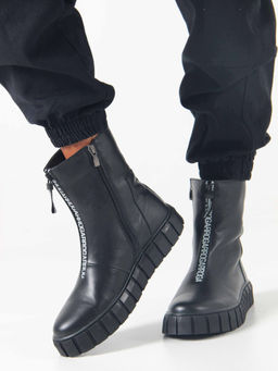 Ботинки 365.L.1918bl.Black/Шерсть