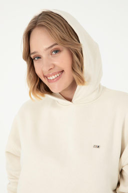 Женский кремовый свитшот - U.s. polo assn фото 2