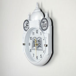 Часы настенные Мусульманские 34х24 см / 2580MW /уп 30/белые - Галеонтрейд фото 4